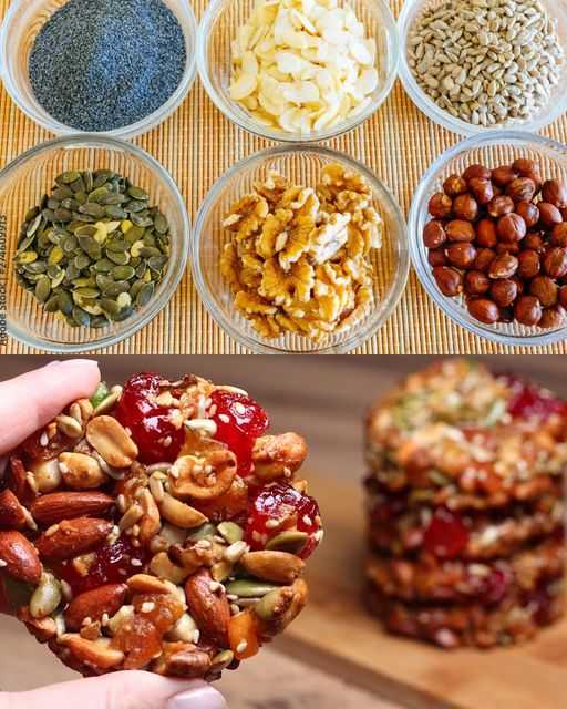 Healthy No-Sugar Nut and Fruit Cookies