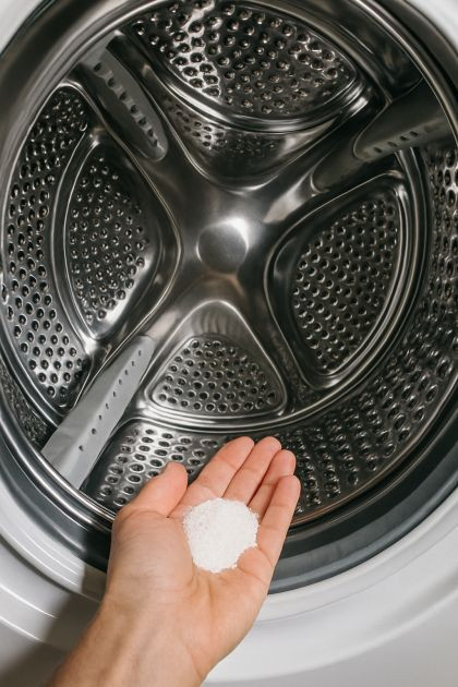 Add salt to your washing machine. Here’s why. This is a secret appliance repairmen won’t share with you.