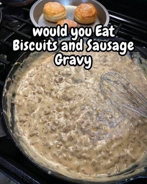 Biscuits and Sausage Gravy