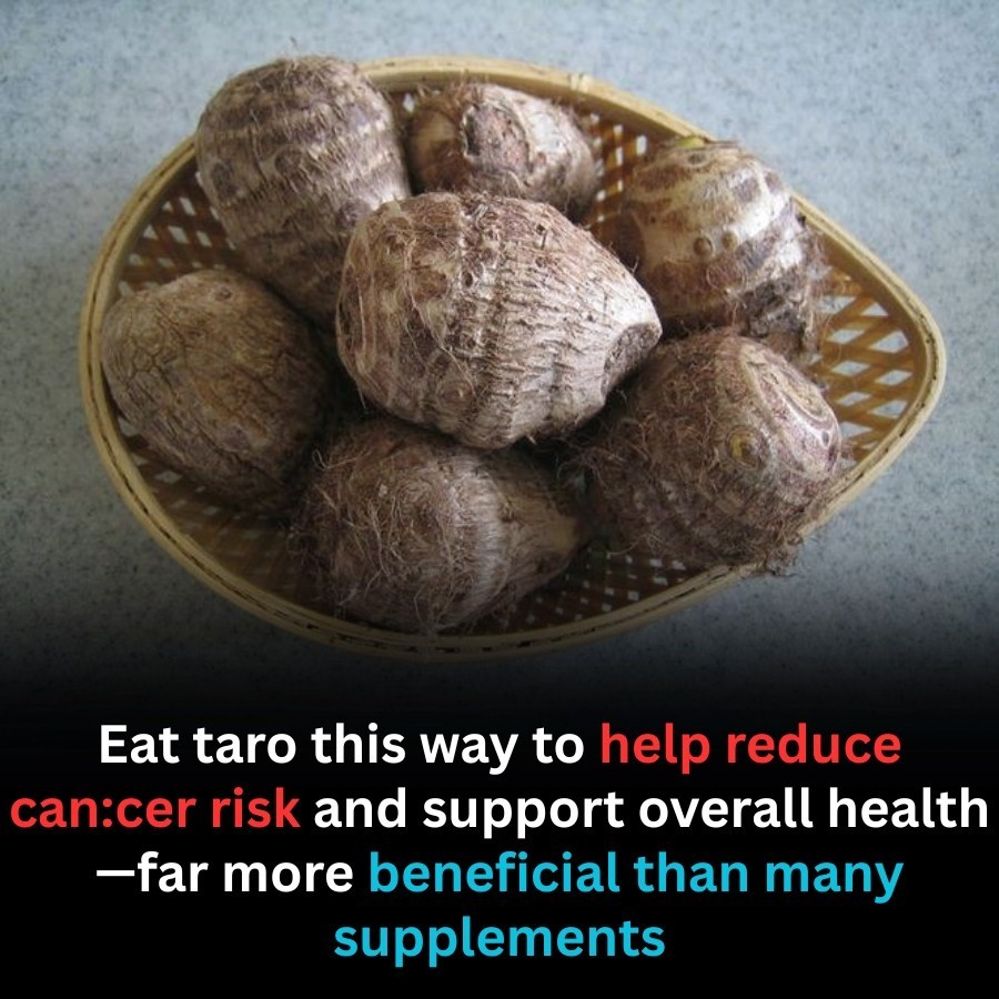 Eating Taro the Right Way: A Simple Habit That May Support Can:cer Prevention and Overall Health