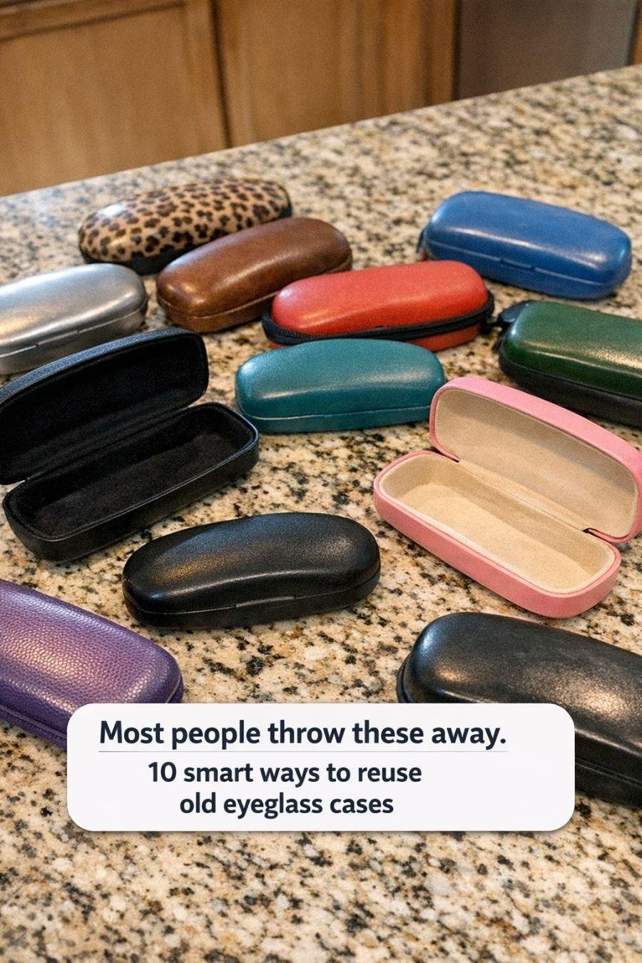 Most People Throw These Away: 10 Smart Ways to Reuse Old Eyeglass Cases