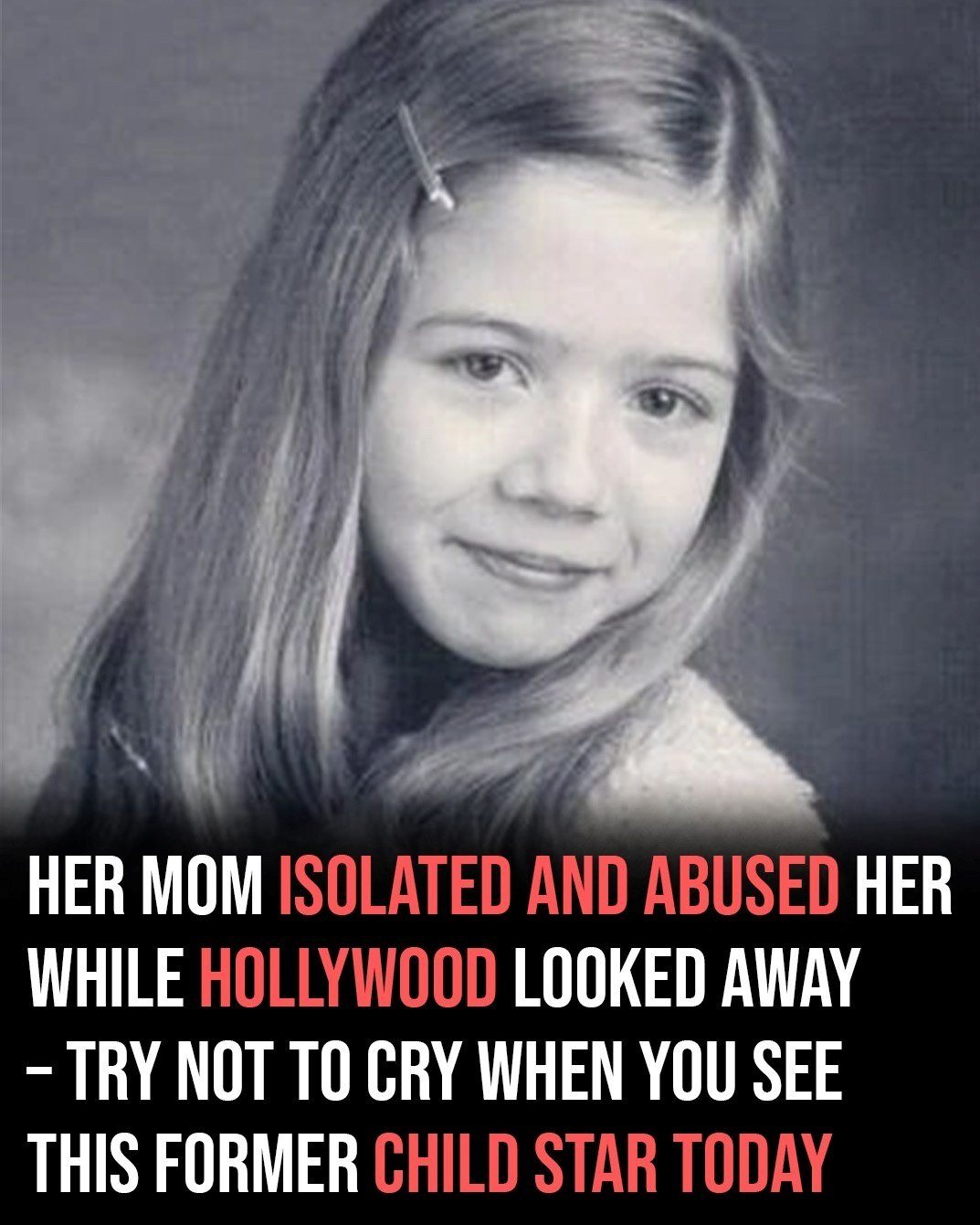 Abused and ignored: A former child star’s journey