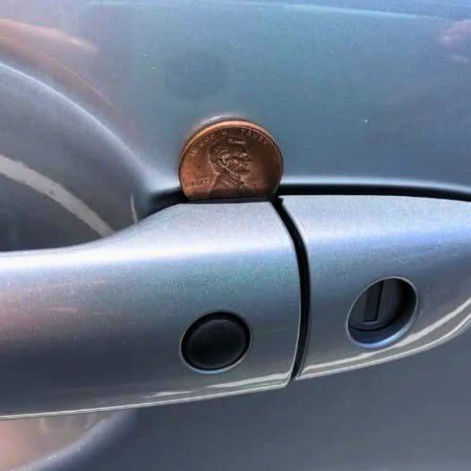 Finding a Penny in Your Car Door? Here’s What It Could Signify