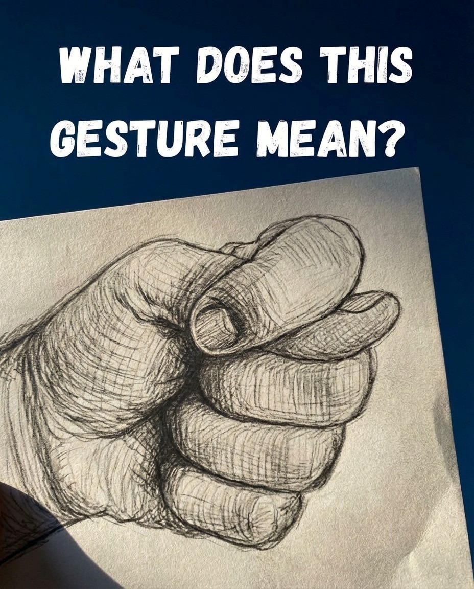 What This Everyday Hand Gesture Really Meant in the Past