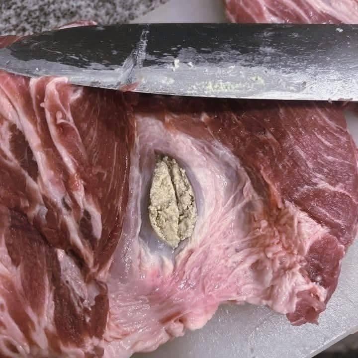 Today I bought a pork shoulder from Walmart, planning to grind it for a recipe.