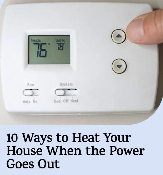 How to Keep Your Home Warm During a Power Outage
