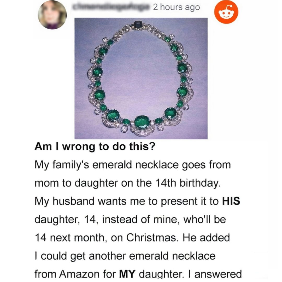 Stepmom vs. Stepfamily: The Battle Over a Cherished Heirloom